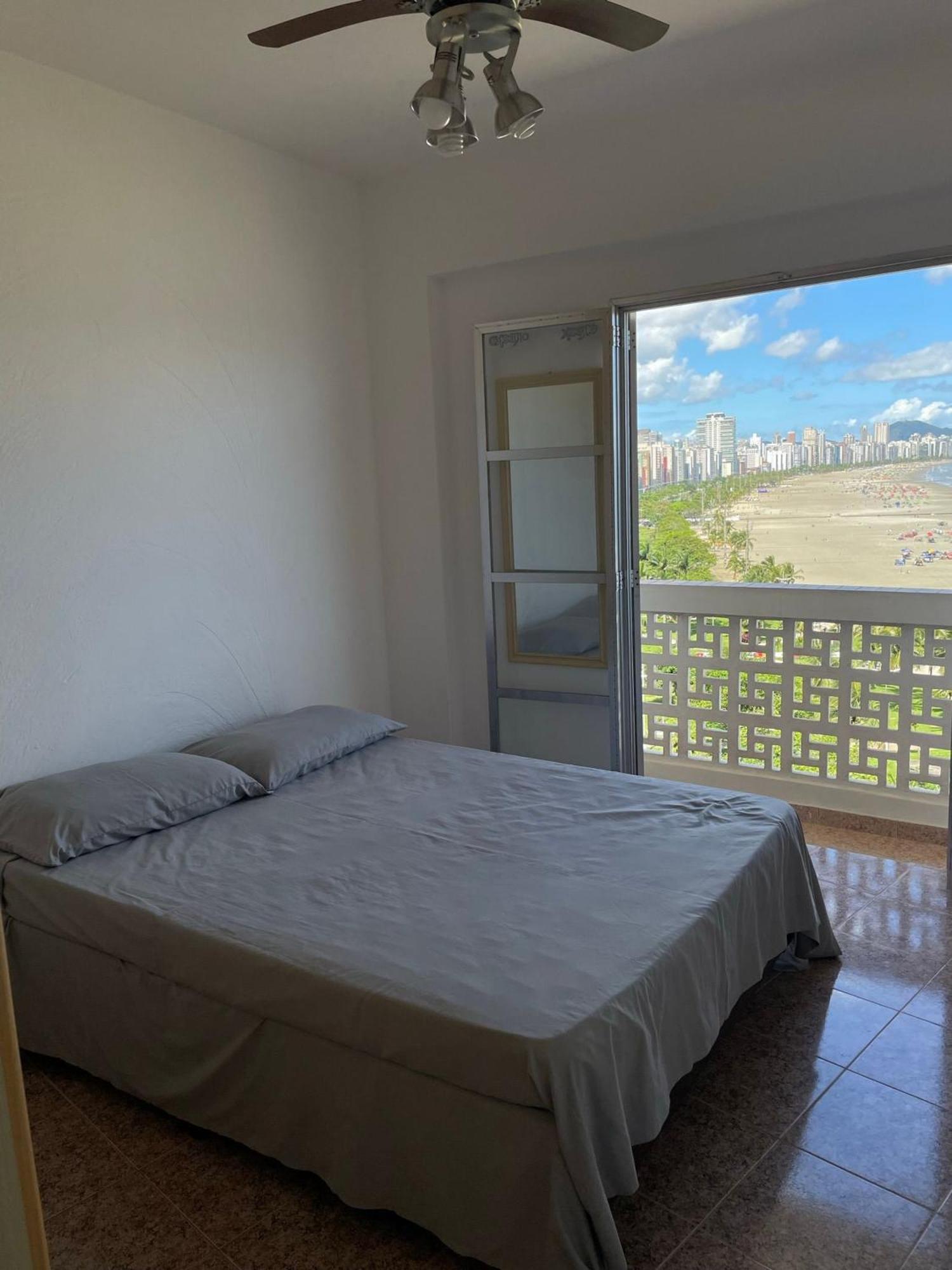 Apartamento Pe Na Areia Melhor Vista Mar De Santos 外观 照片